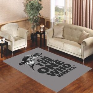 BREAKING BAD I AM THE ONE WHO KNOCKS Living room carpet rugs