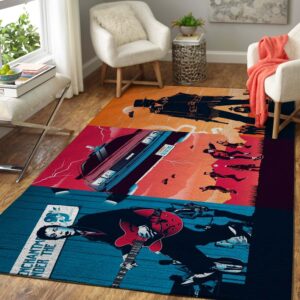 Back to the Future Trilogy Area Rug - Movie CT83762 Rug Carpet