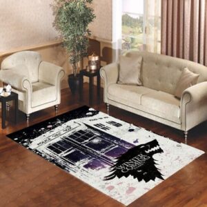 Bad Wolf House Stark In Tardis Living room carpet rugs