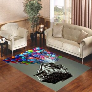 Ballons Up 2 Living room carpet rugs