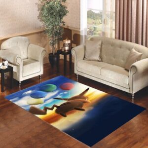 Balloon Pikachu Living room carpet rugs