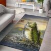 Bass Fish Area Rug Carpet Carpets