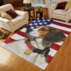 Beagle American Carrying You Rug Carpet