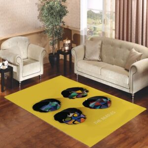 Beatles Pop Art Design Living room carpet rugs