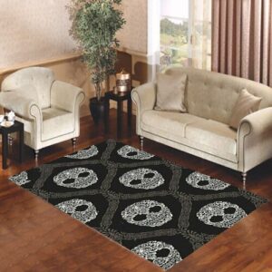 Beauty Skull Patern Living room carpet rugs