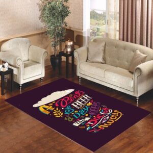 Beer Quotes Living room carpet rugs