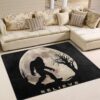 Believe Bigfoot Rectangle Rug Carpet