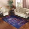 Bigger Plan by Steve Jobs Inspirational Quote Living room carpet rugs