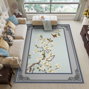 Bird And Flower Rug Carpet