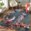Birds Area Rug Carpet