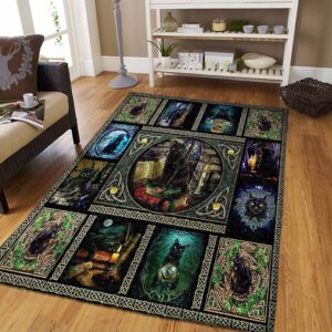 Black Cat PB87237 Rug Carpet
