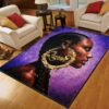 Black Women Rug Carpet