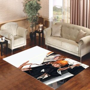 Bleach skull mask Living room carpet rugs