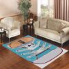 Blue Converse All Star Shoe Living room carpet rugs