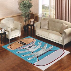 Blue Converse All Star Shoe Living room carpet rugs