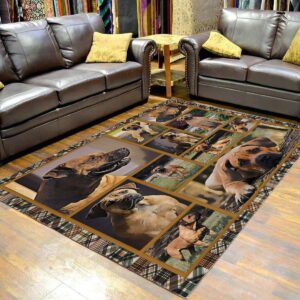 Boerboel Life Rug Carpet
