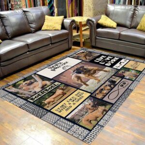 Boerboel Pawsome Area Rug Carpet