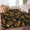 Brass Instruments Rug Carpet