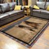 Briard Friend Area Rug Carpet