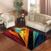 Bright Color Living room carpet rugs