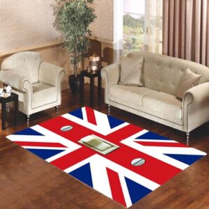 British Flag switch plate Living room carpet rugs