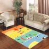 Bulbasaur Squirtle And Charmander Pikachu Living room carpet rugs