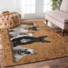 Bulldog Family Rug Carpet