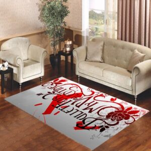 Bullet For My Valentine Rose Living room carpet rugs