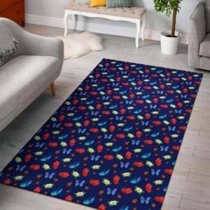 Butterfly Garden Area Rug Carpet Carpets