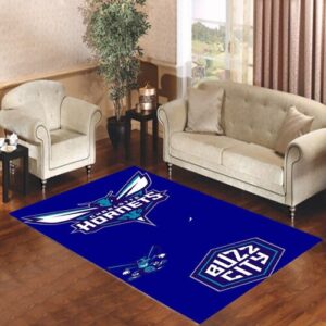 CHARLOTTE HORNETS Living room carpet rugs