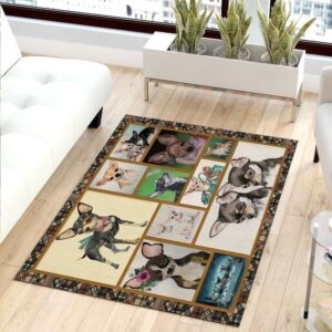 CHIHUAHUA CUTE Area Rug Carpet