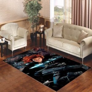 CIVIL WAR   BEAUTIFUL BLACK WIDOW Living room carpet rugs