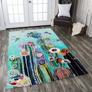 Cactus And Hummingbird TDT Rug