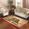California Flag Wood Living room carpet rugs