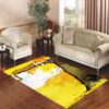 Calvin and Hobbes Relaxing Living room carpet rugs
