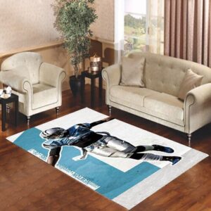 Cam Newton one tall Living room carpet rugs