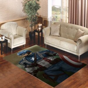 Captain America The First Avenger Living room carpet rugs