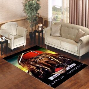 Captain Chewbacca Star Wars Living room carpet rugs