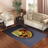 Carbon Porsche logo Living room carpet rugs
