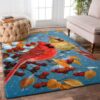 Cardinal Bird Rug Carpet