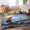 Cardinal Winter Rug Carpet