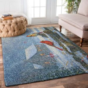 Cardinal Winter Rug Carpet