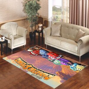 Cars Radiator Spirings Living room carpet rugs