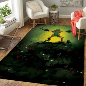 Cartoon Lover "Rick & Morty" Pickle Rick Area Rug