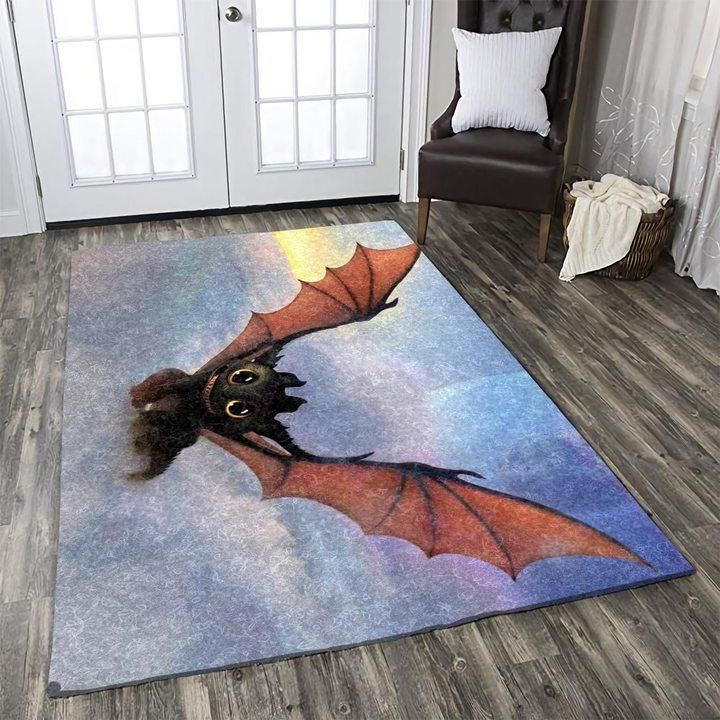 Cartoon Movie How To Train Your Dragon Area Luxury Rug Carpets - Home Decor