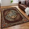 Cat And Celtic Amazing Rug Carpet