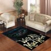 Cat Cheshire Were All Mad Here Living room carpet rugs
