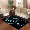 Cat Cheshire in Shadow Living room carpet rugs