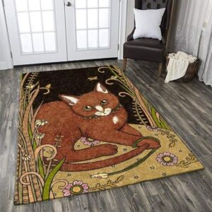 Cat Area Rug Carpet