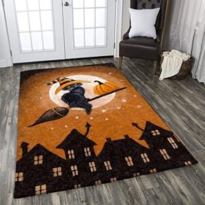 Cat Halloween Rug Carpet